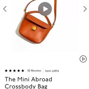 Madewell mini broadway crossbody